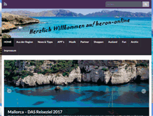 Tablet Screenshot of heron-online.info